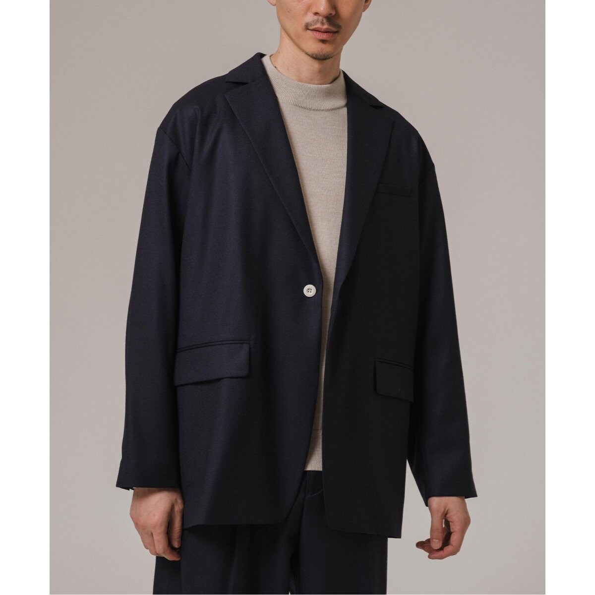 EDIFICE別注CALMERグレー ジャケット EDIFICE（エディフィス）の「【DESCENTE ALLTERRAIN