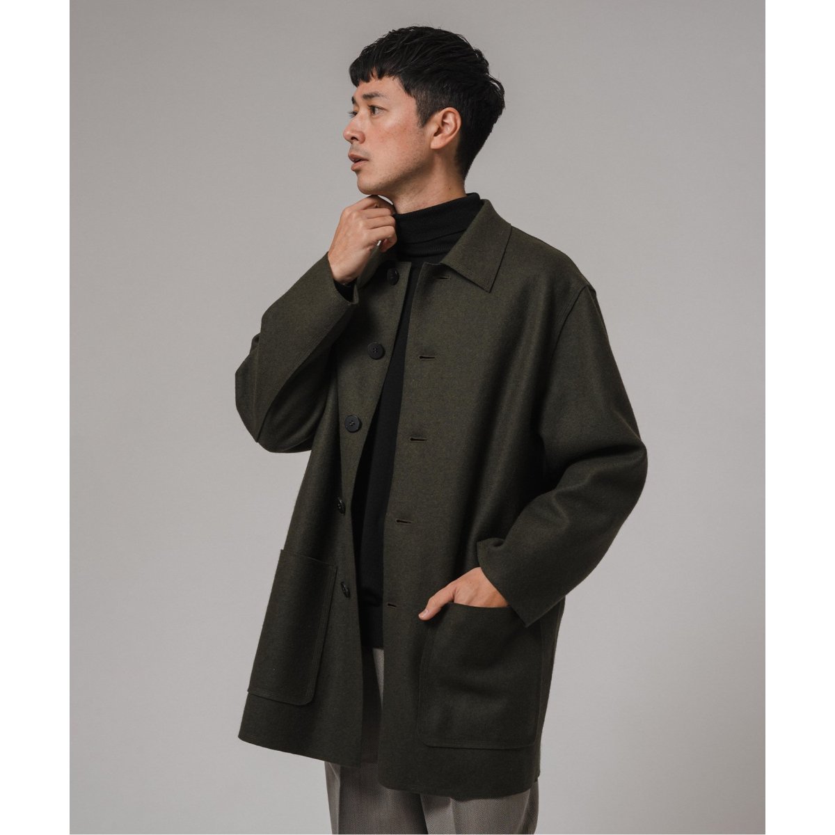 Cale(カル) 別注 ウールフェルト コート | エディフィス(EDIFICE