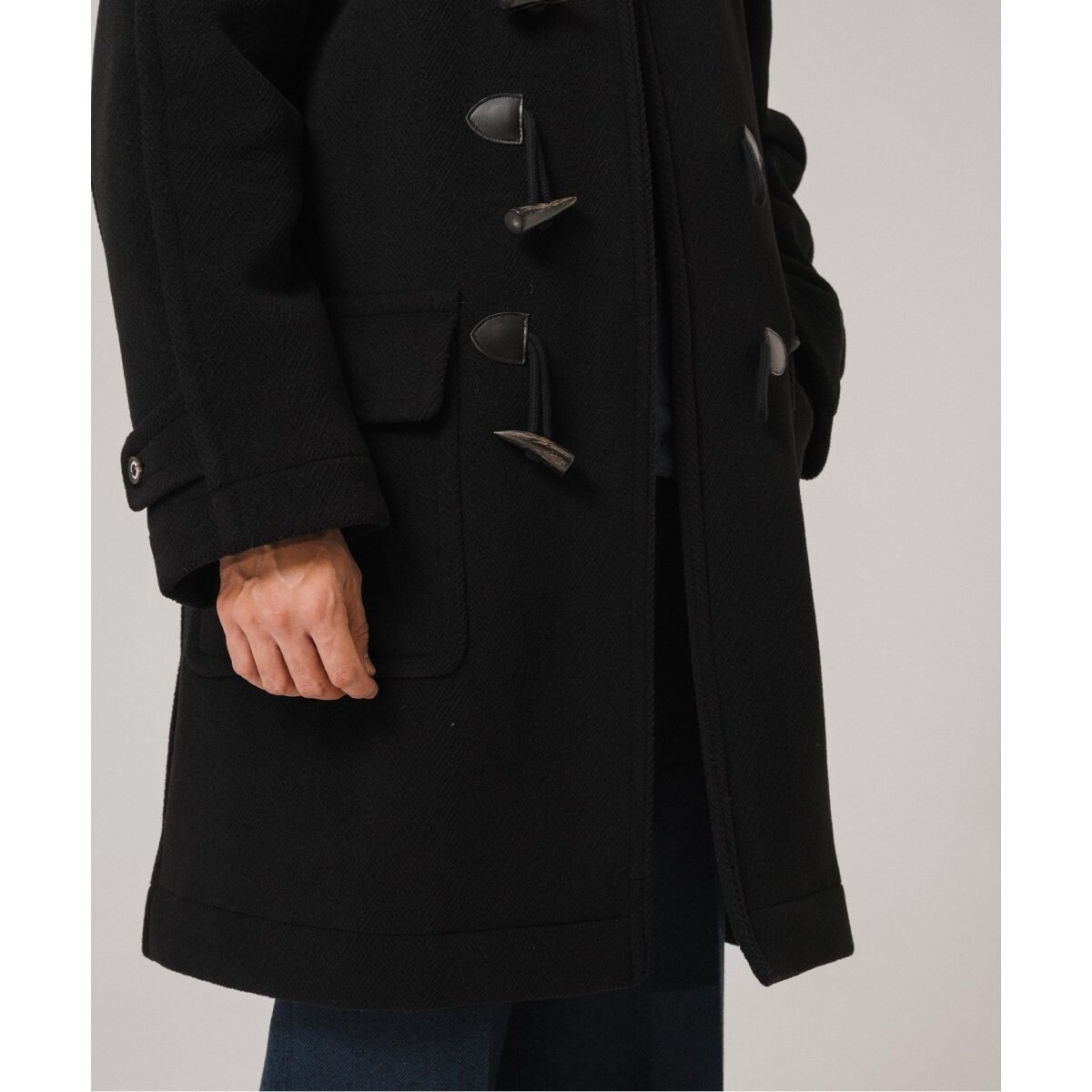 INVERTERE(インバーティア) 別注 デタッチャブルヘリンボンダッフル