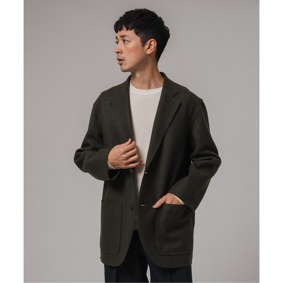 Cale(カル) 別注 ウールフェルト ジャケット | エディフィス(EDIFICE