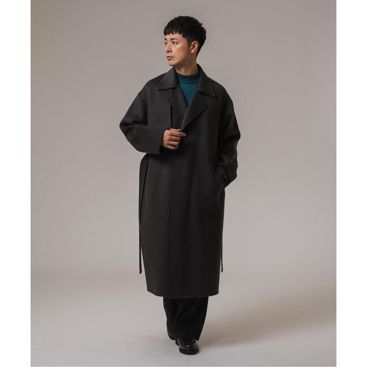 CALMER　カルメール　ハミルトンリバーコート　サイズ1 CALMER / カルメール】別注 ハミルトンウールリバー ピーコート