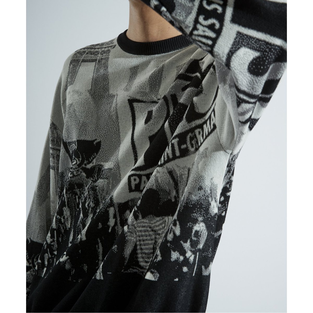 【サンプル品】パリサンジェルマン PSG×EDIFICEニット 未発売カラー L EDIFICE（エディフィス）の「PSG × EDIFICE パリサンジェルマン