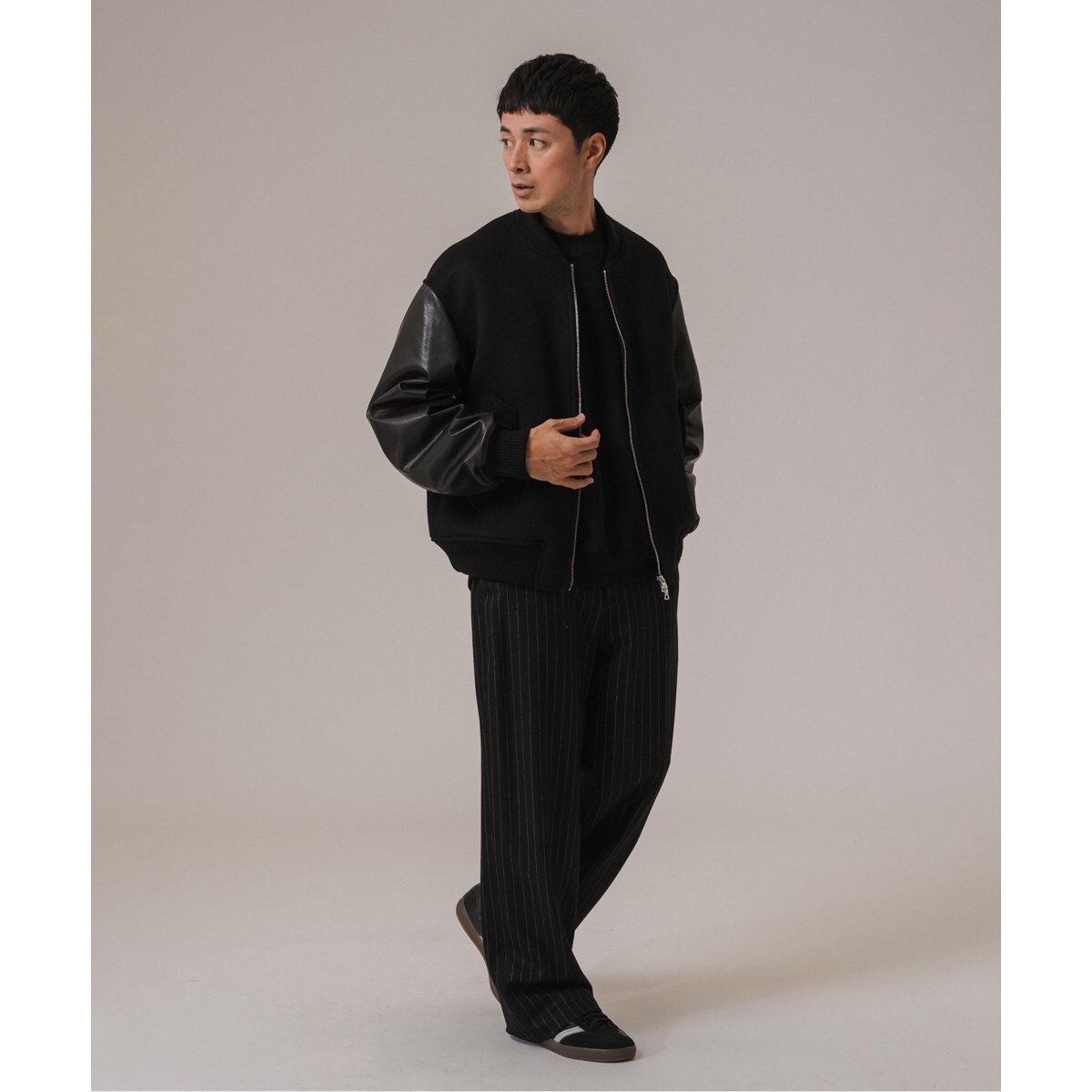 LA BOUCLE (ラブークル) HEAVY BEAVER BOMBER JKT | エディフィス