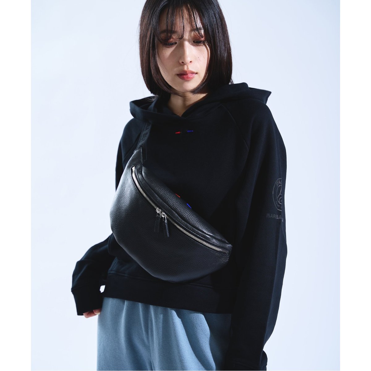 BUI de Barbara Bui バルバラビュイ ラムファー付き ジャケット BUI de Barbara Bui バルバラビュイ ラムファー付き ジャケット