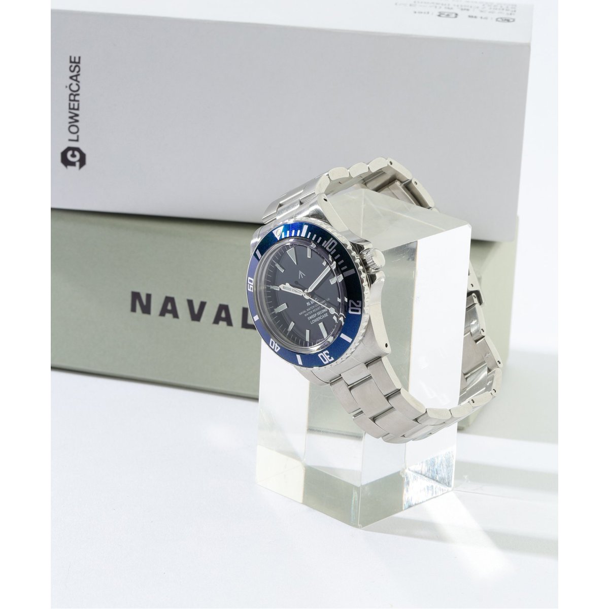 NAVAL WATCH Produced by LOWERCASE 別注 GMT BLUE