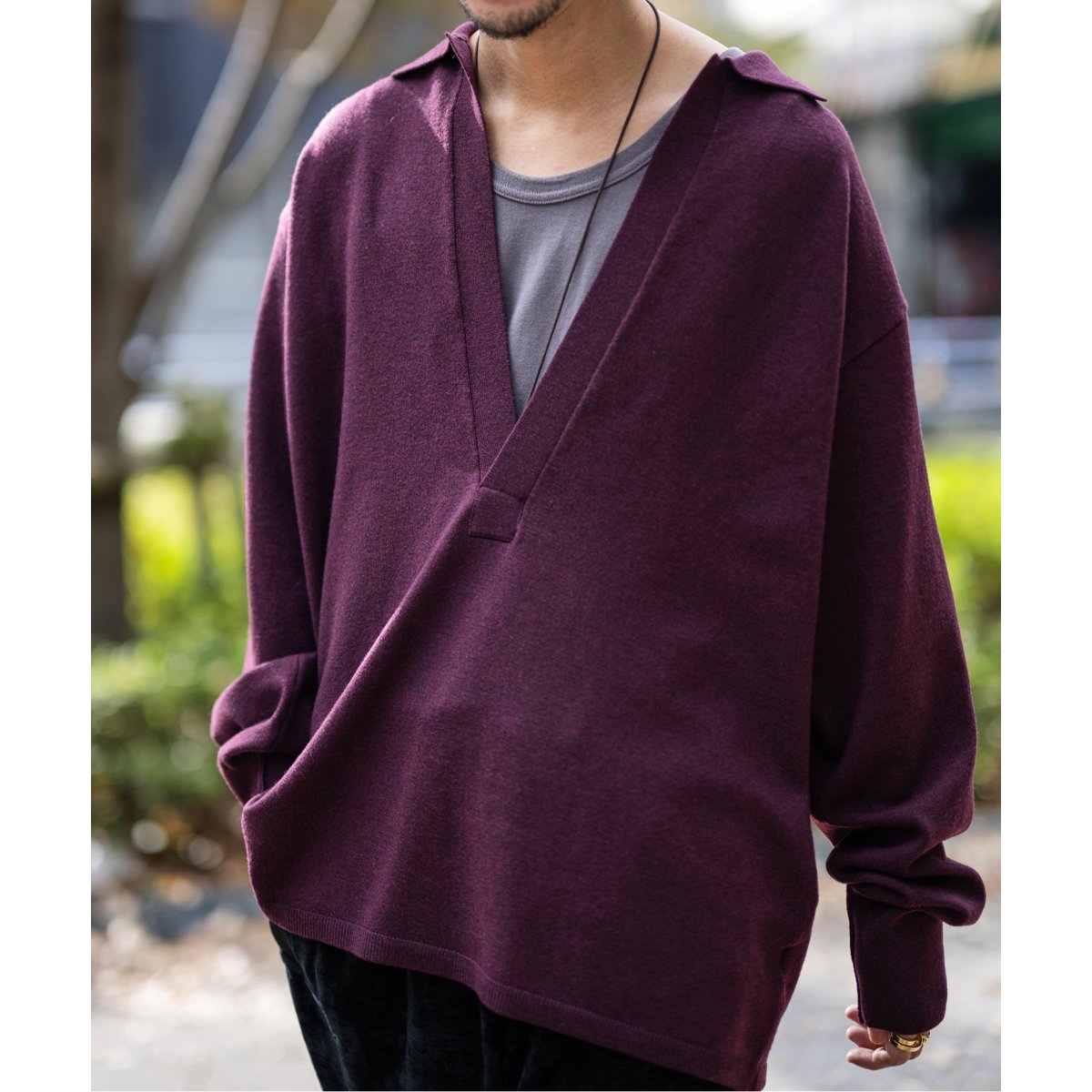 定価42900円 EDIFICE別注 ジョンスメドレー 30G ニット JOHN SMEDLEY / ジョンスメドレー】別注 30ゲージ クルーネック