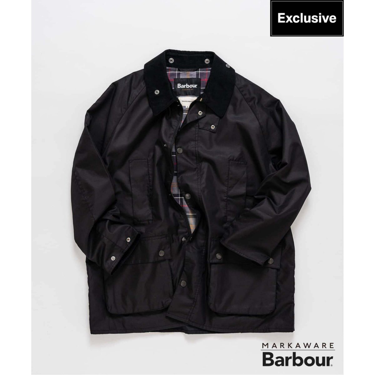 Barbour MARKAWARE 別注 SHORT RIDING COAT 未使用】Barbour MARKAWARE SHORT RIDING COAT - メルカリ