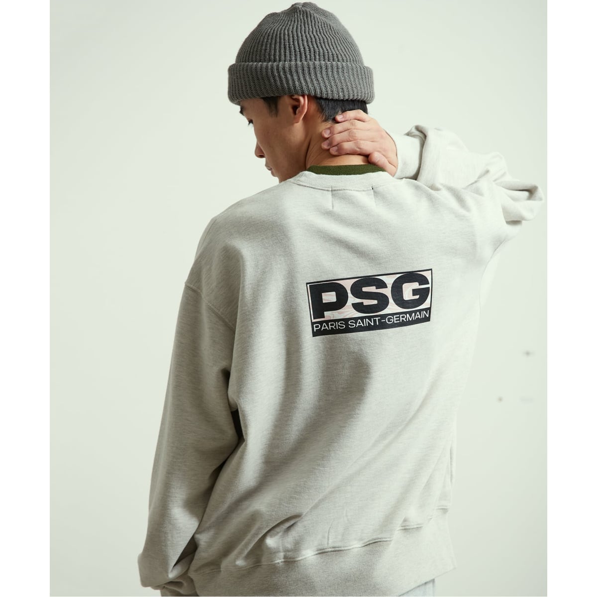 エディフィス（EDIFICE）/【Paris Saint−Germain / パリ・サン＝ジェルマン】 MARBLE LOGO CR Paris Saint-Germain / パリ・サン＝ジェルマン】 MARBLE LOGO CR