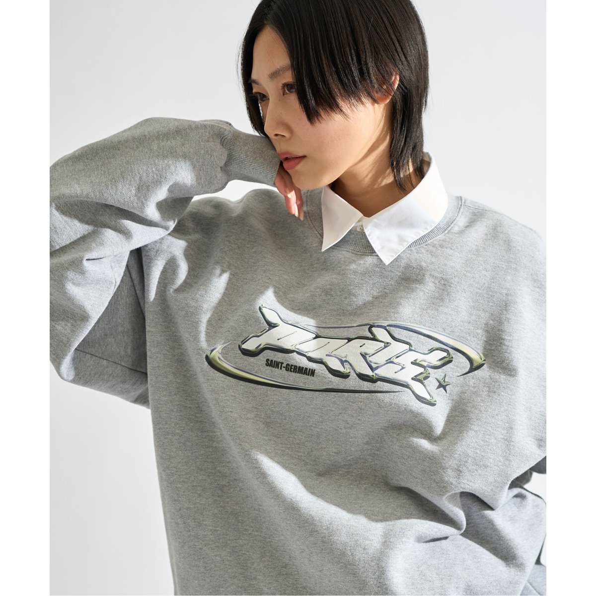 REMI RELIEF(レミレリーフ) 別注 ミャクミャク フォトスウェット