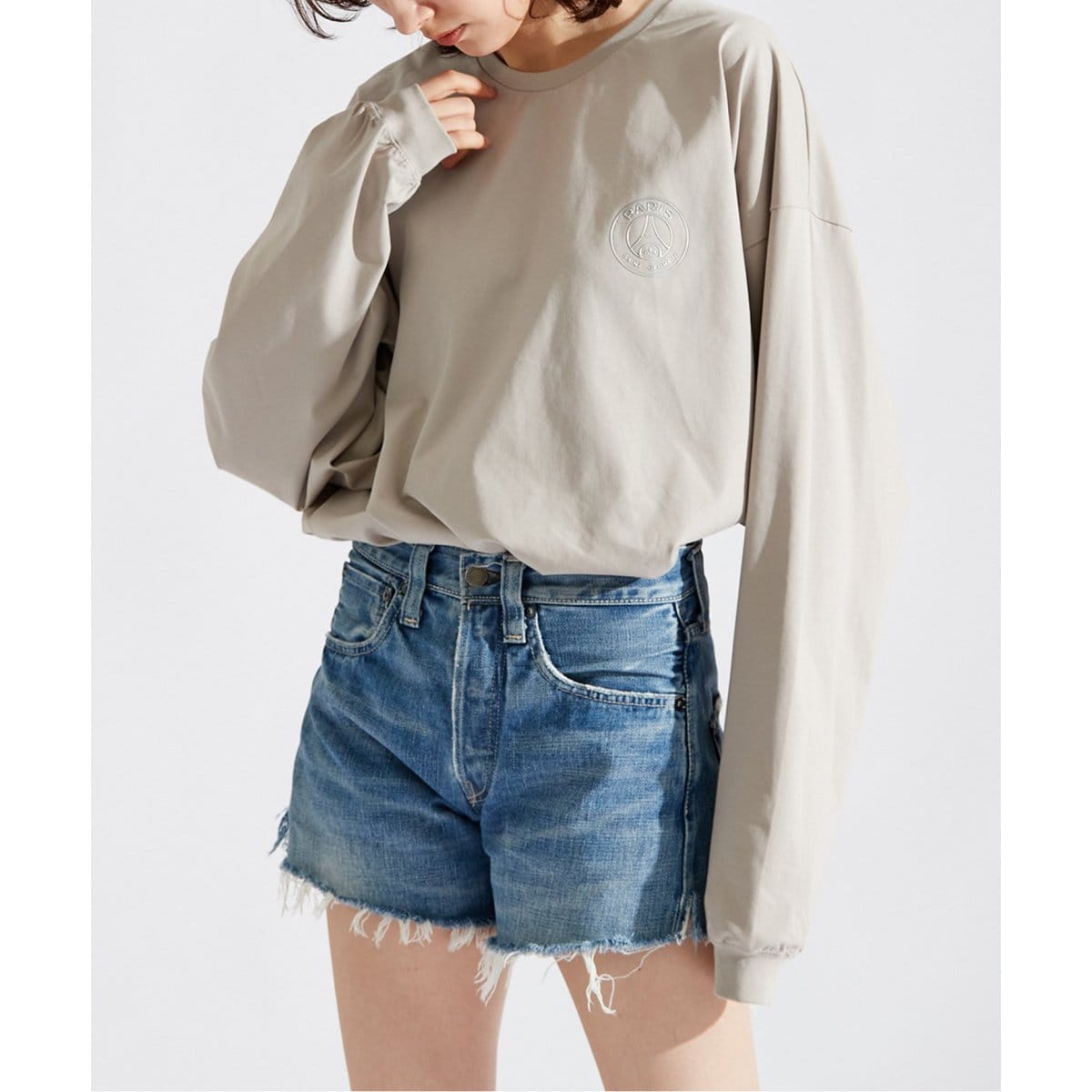 A.P.C. / アーペーセー】別注 オーバーサイズ ロゴプリント T