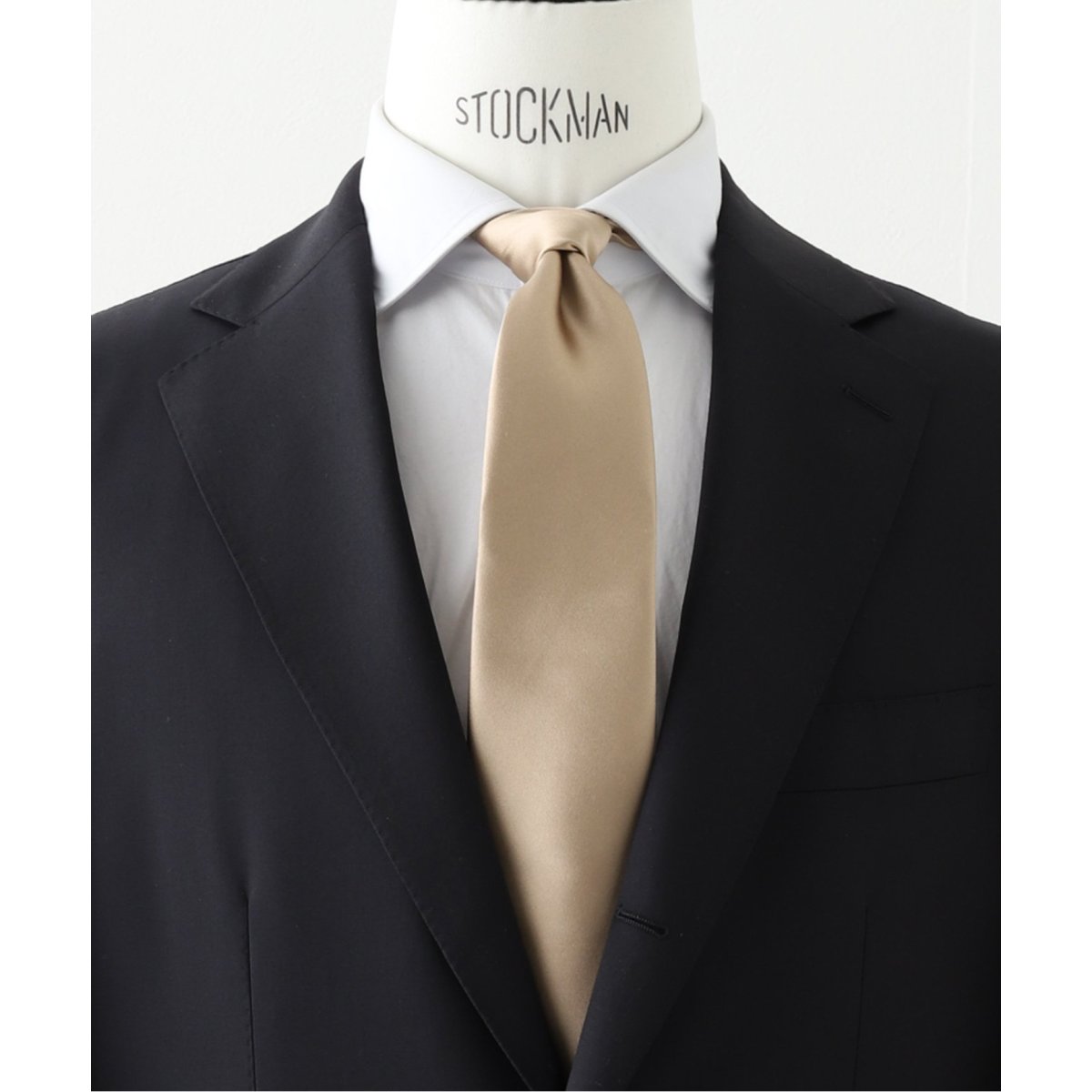 Holiday&Brown ホリデー&ブラウンシルクウール　ソリッドタイ Holliday & Brown (ホリデー & ブラウン) シルクソリッドタイ