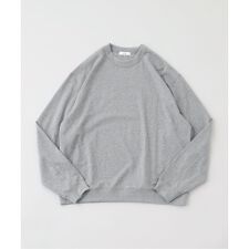 ATON (エイトン) SUVIN DOUBLE JERSEY CREWNECK PULLOVER