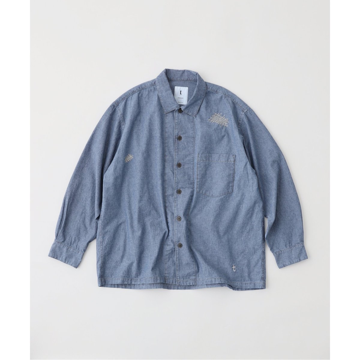CONFFECT EDIFICE 30/2 Shaggy Crew Shirt | エディフィス