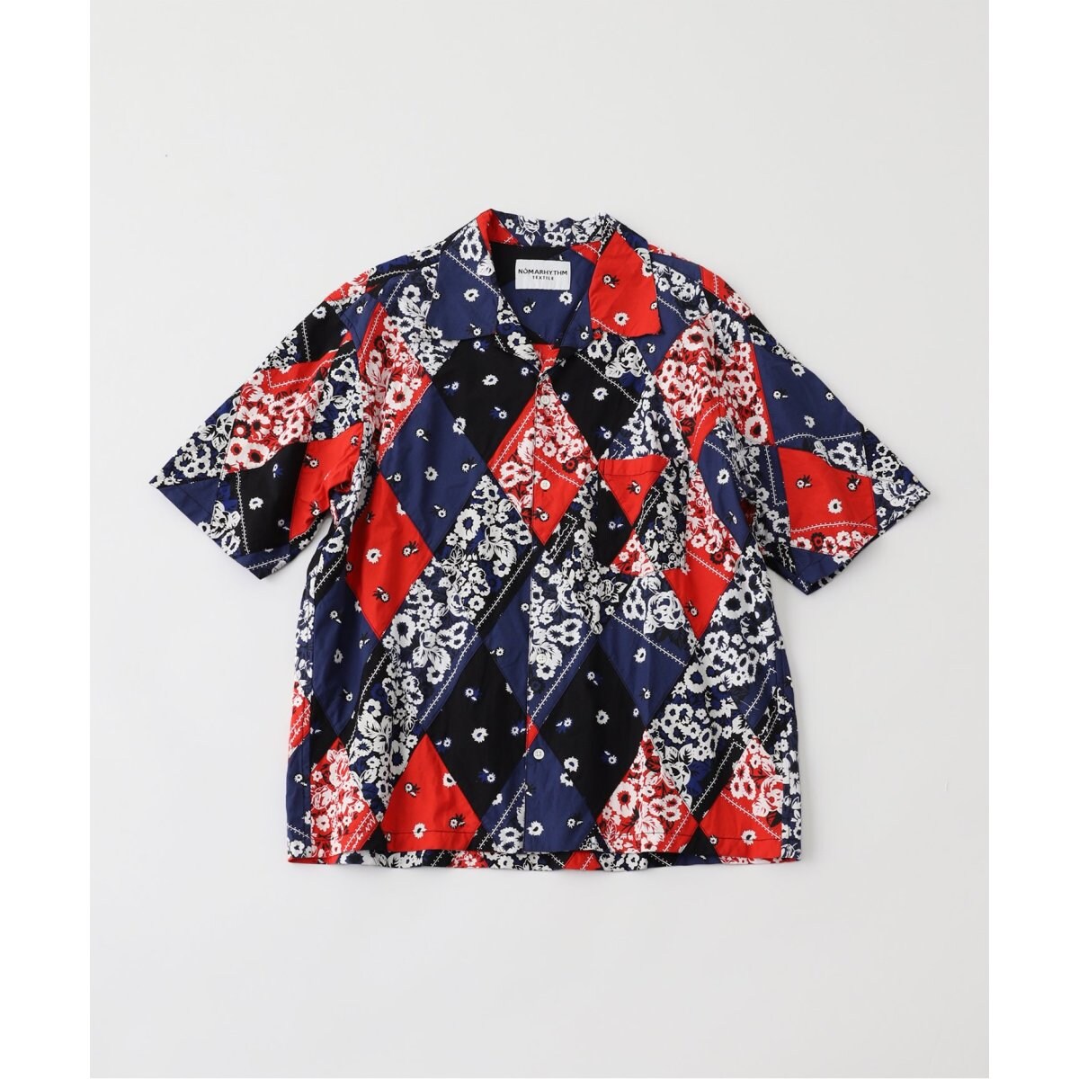 【NOMA t.d. for LA BOUCLE】フラワー 刺繍 半袖 シャツ NOMA t.d. for LA BOUCLE】別注フラワー 刺繍 半袖シャツ - メルカリ