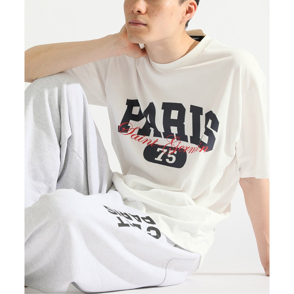 BlackpinkxPSG】Elevated Fitted GraphicTEE ST174- O | エディフィス