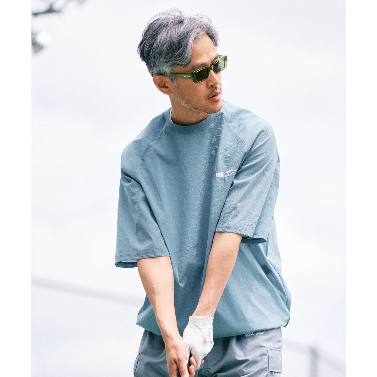 CLUBHAUS Dynamic Range Warm-UP モックネック CLUBHAUS / Dynamic Range (クラブハウス) Warm UP モックネック T