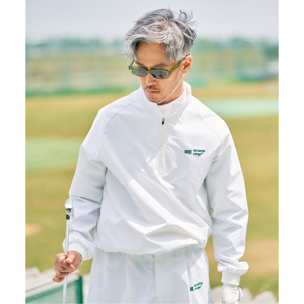 CLUBHAUS / Dynamic Range (クラブハウス) Warm-up HALF ZIP