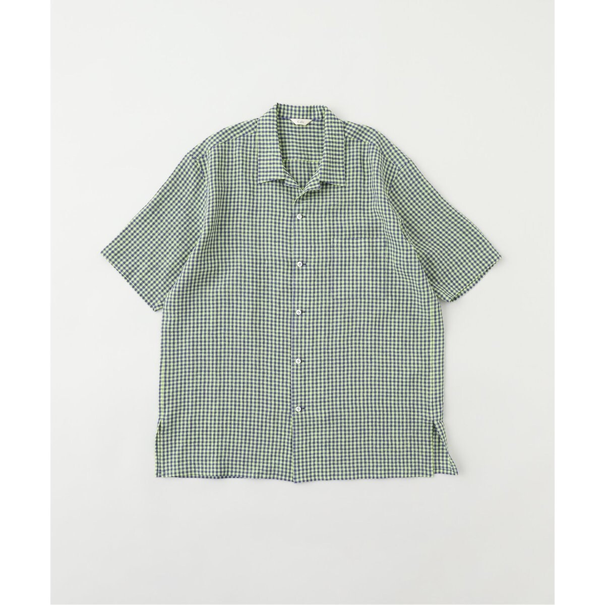 Cale (カル) 別注 ウオーターツイスト ギンガムチェック S/S