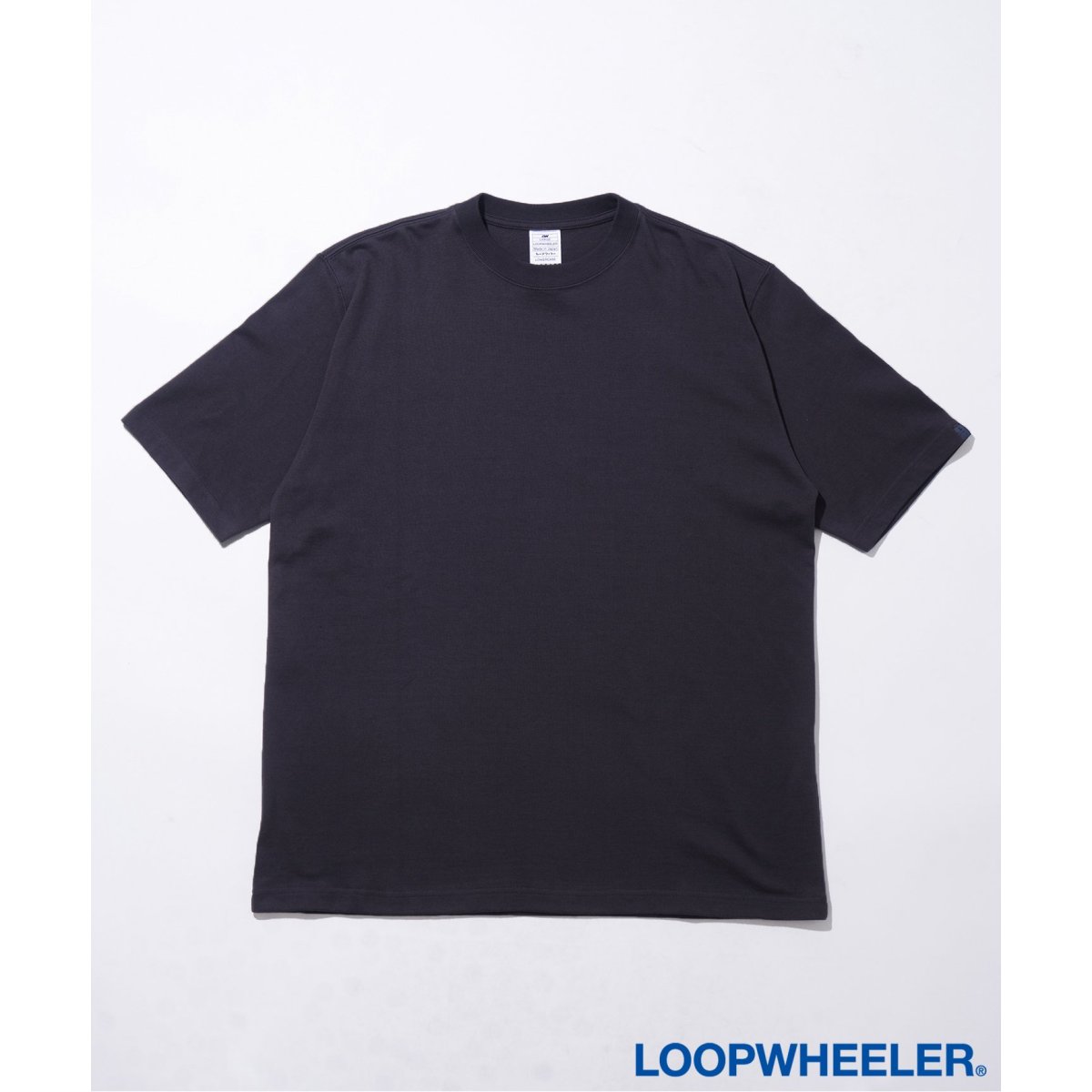 新品 L / A.P.C. ブラック Tシャツ ロゴプリントEDIFICE 別注 A.P.C. / アーペーセー】別注 オーバーサイズ ロゴプリント T