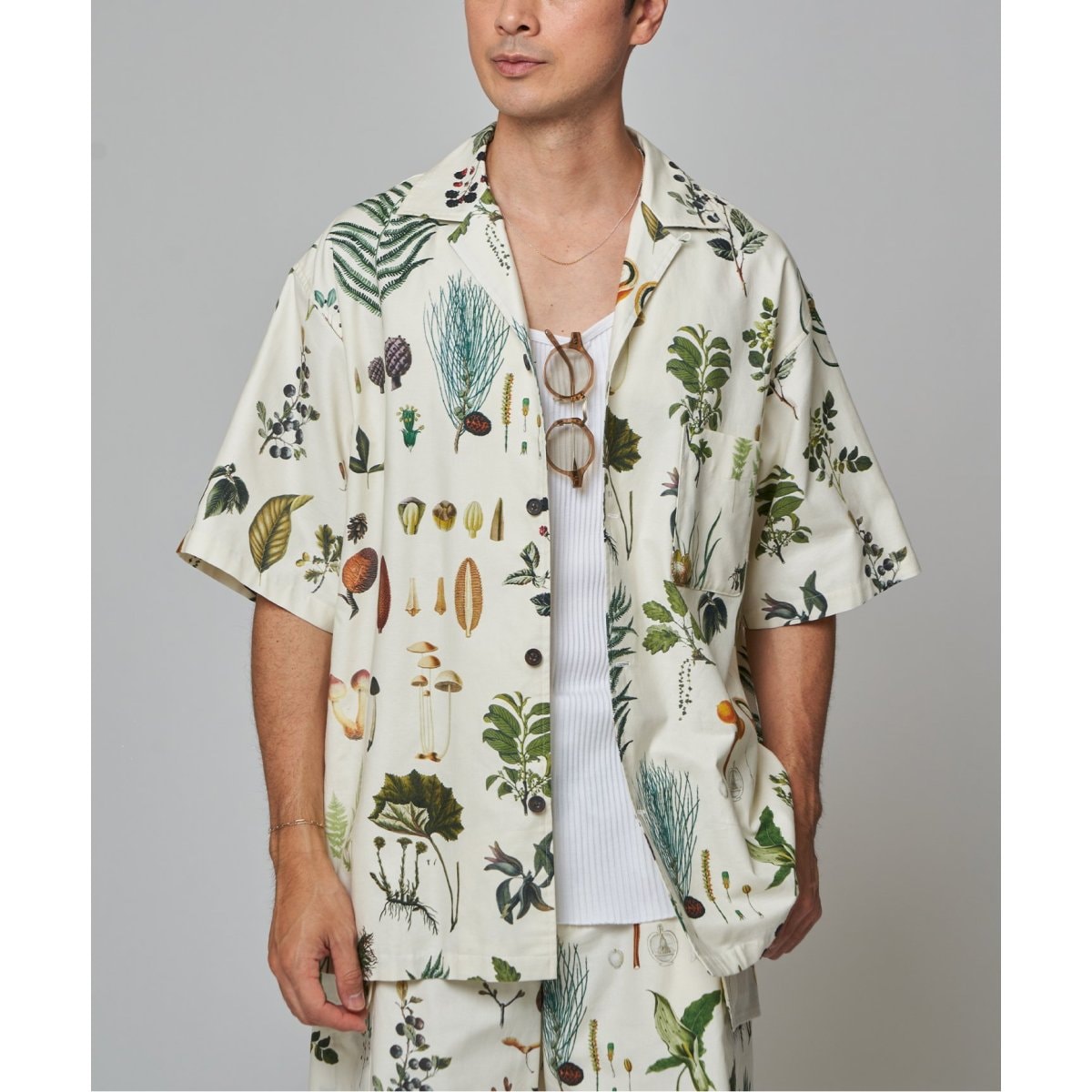 ETS.MATERIAUX シャンブレーシャツ サイズ3 ETS.MATERIAUX / マテリオ】シャンブレーシャツ | エディフィス