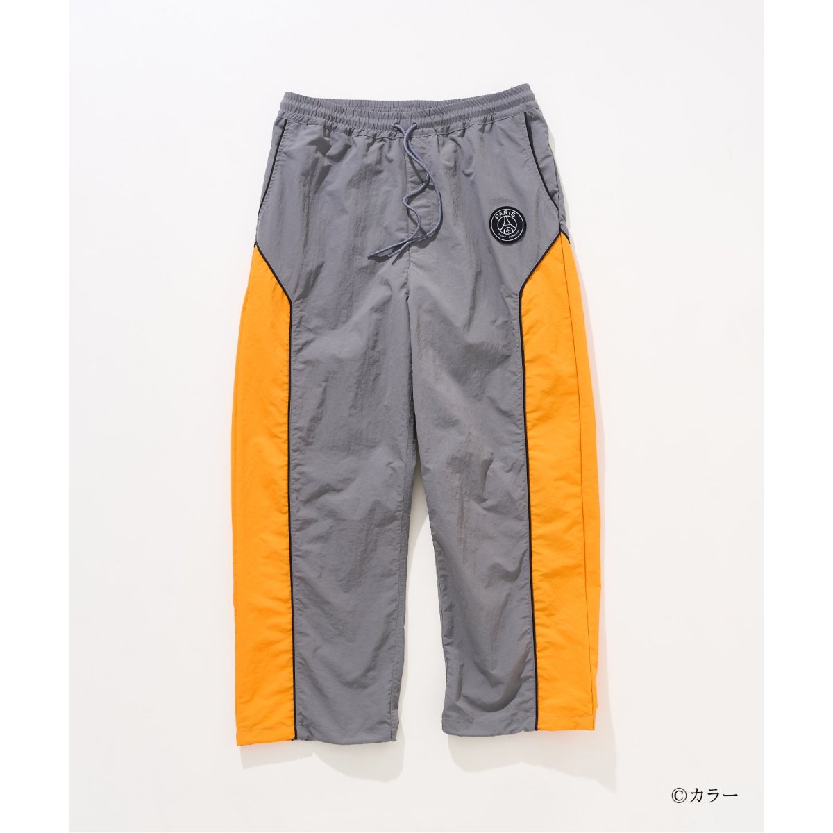 一部店舗限定】サイドチェックトラックパンツ | ブラックレーベル