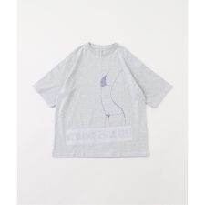 m’s braque (エムズ ブラック) プリンテッドTシャツ