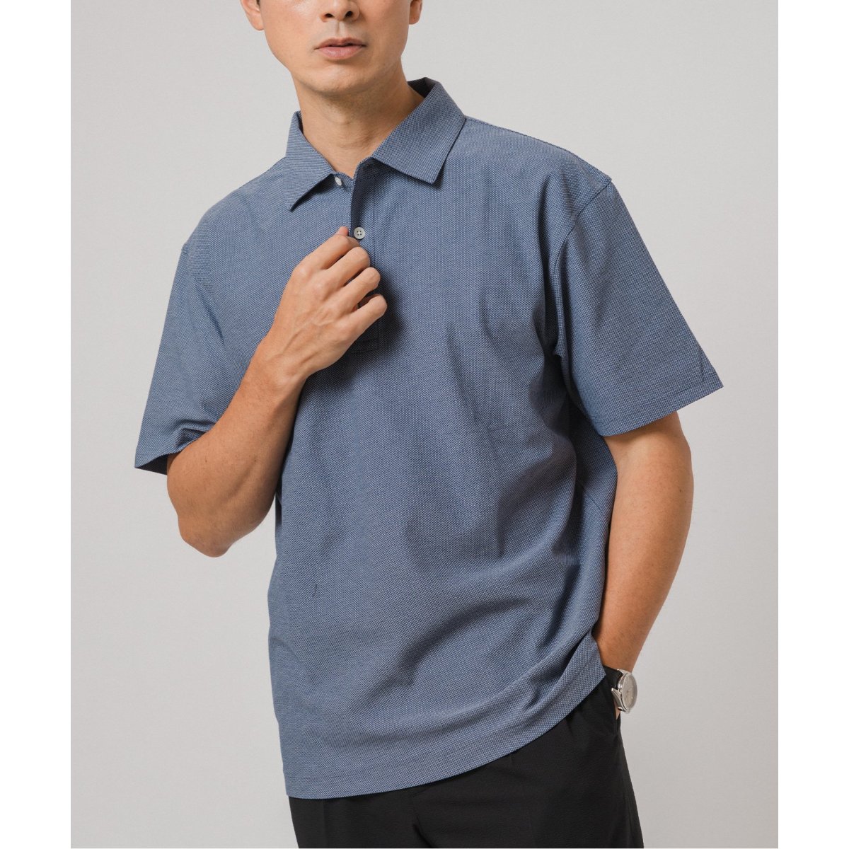 【エディフィス / ラコステ】 別注 フルオープン 鹿の子 ポロシャツ　Mサイズ LACOSTE EXCLUSIVE” 発売スタート！｜EDIFICE（エディフィス