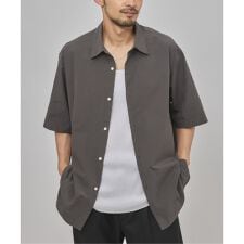 ETS.MATERIAUX(マテリオ) フレンチワーク ショートスリーブシャツ