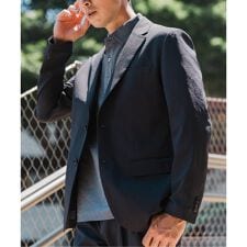 エディフィス(EDIFICE)の高通気＆吸水速乾 BREEZE COOL AKIHA 2B ジャケット【セットアップ着用可】