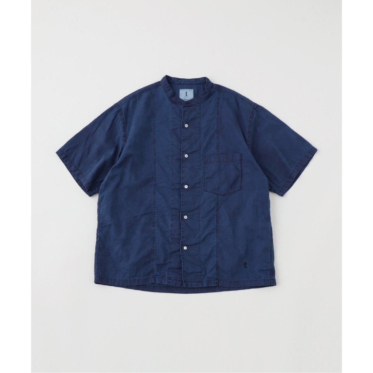 ETS.MATERIAUX / マテリオ】レギュラーカラー シャツ