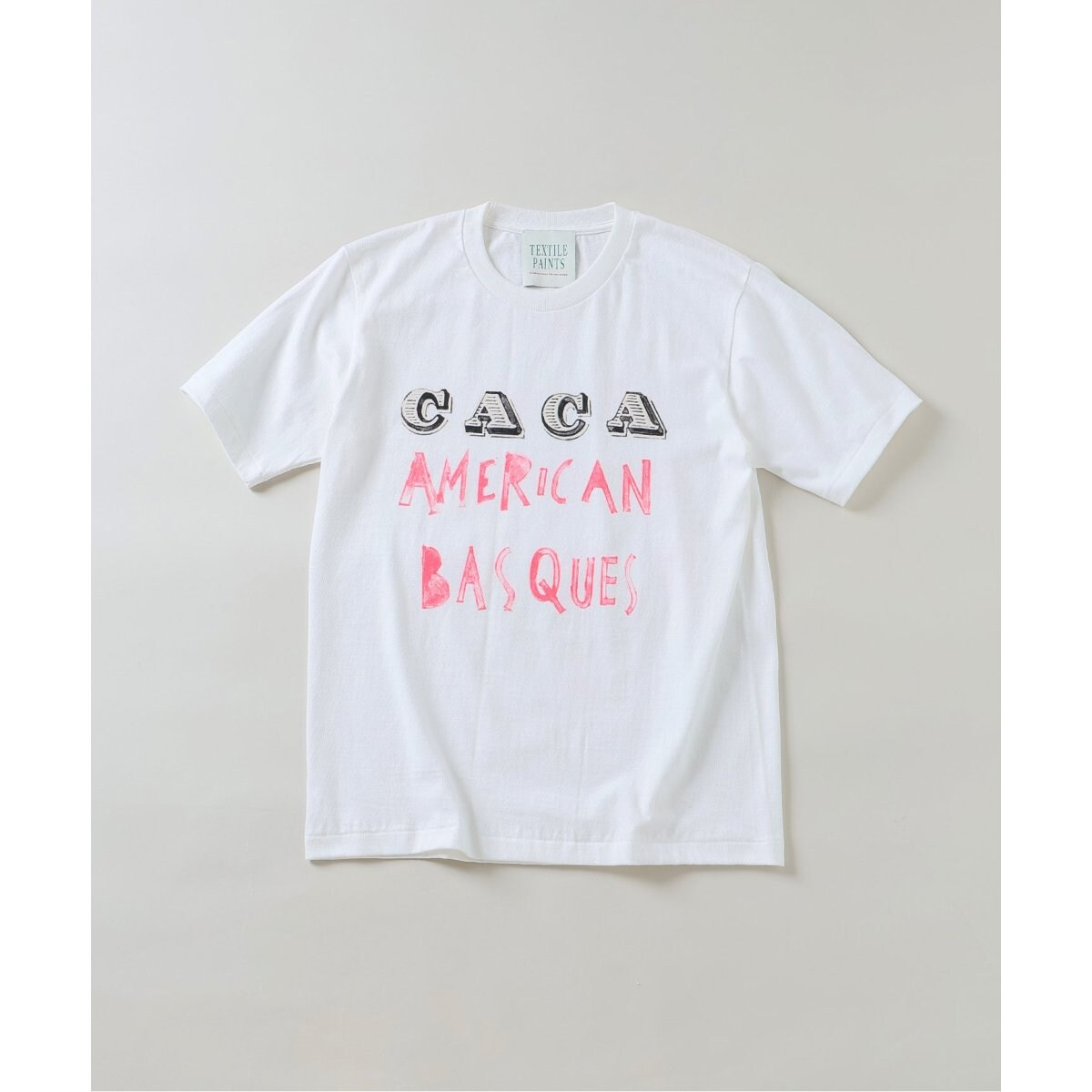 TEXTILE PAINT(テキスタイルペイント) Biarritz プリント Tシャツ