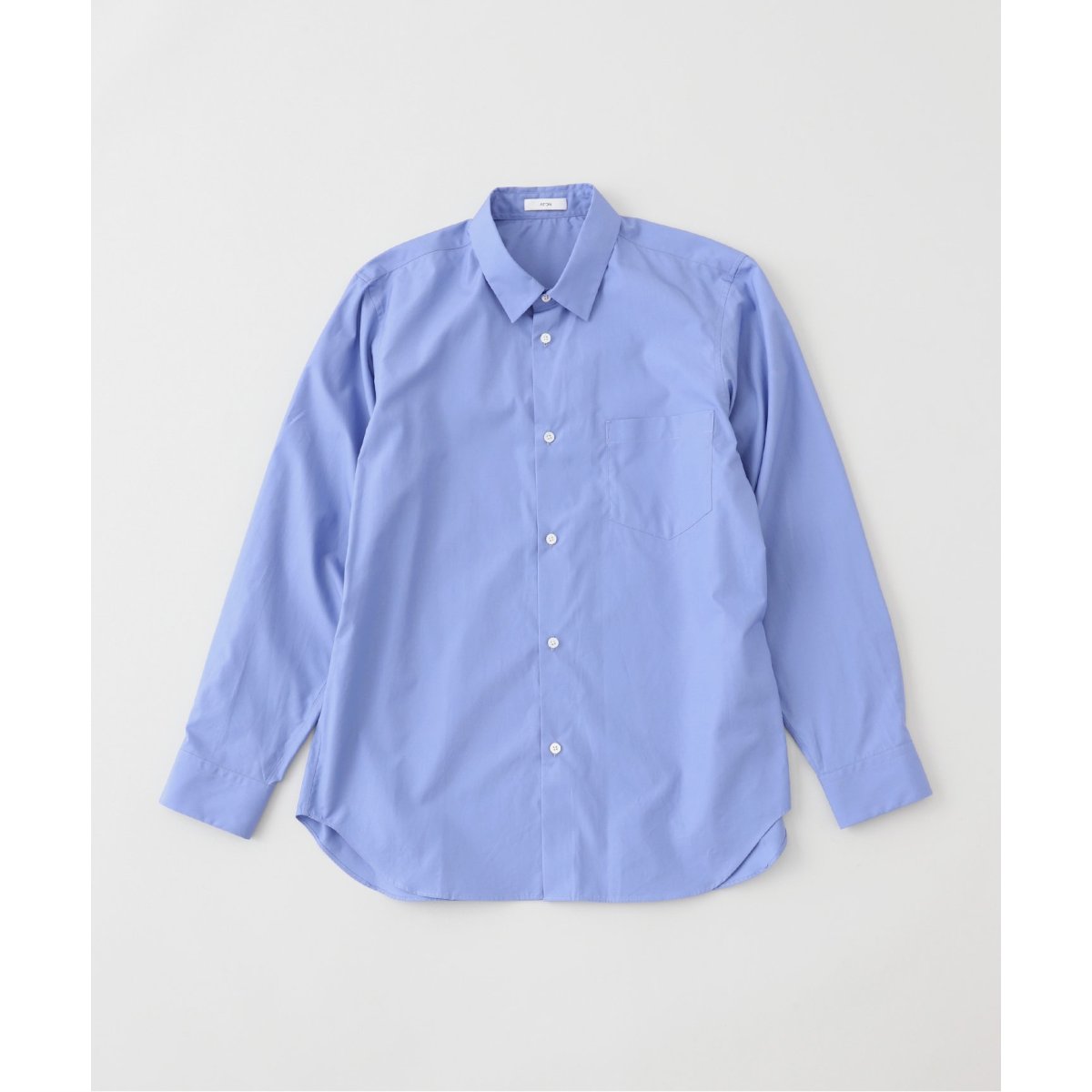LA BOUCLE / ラブークル】レザーパイピング スキッパーシャツ