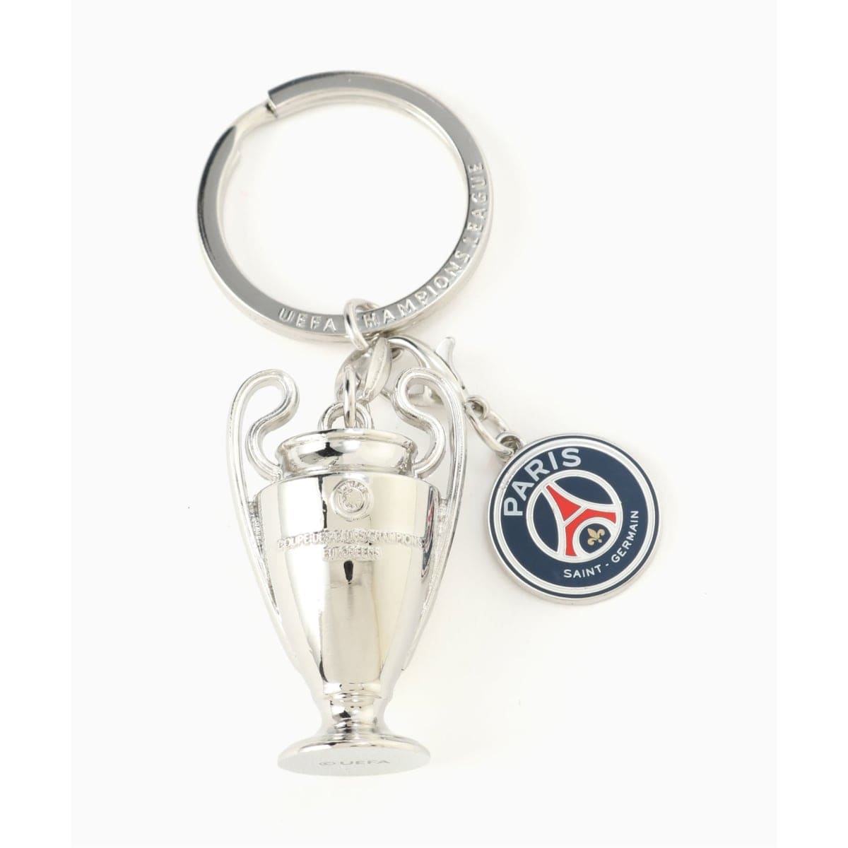 [}C]PSG UEFA CL - PSG - Keyring -3D Trophy UEFACL- SAP/GfBtBXiEDIFICEj \m^J[ K
