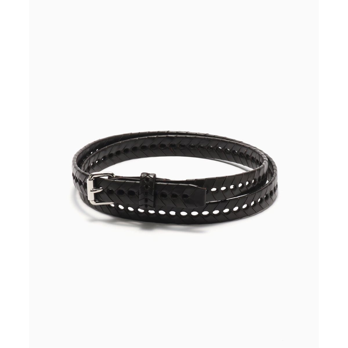 HTC(エイチティーシー) All Black Studs Belt Narrow
