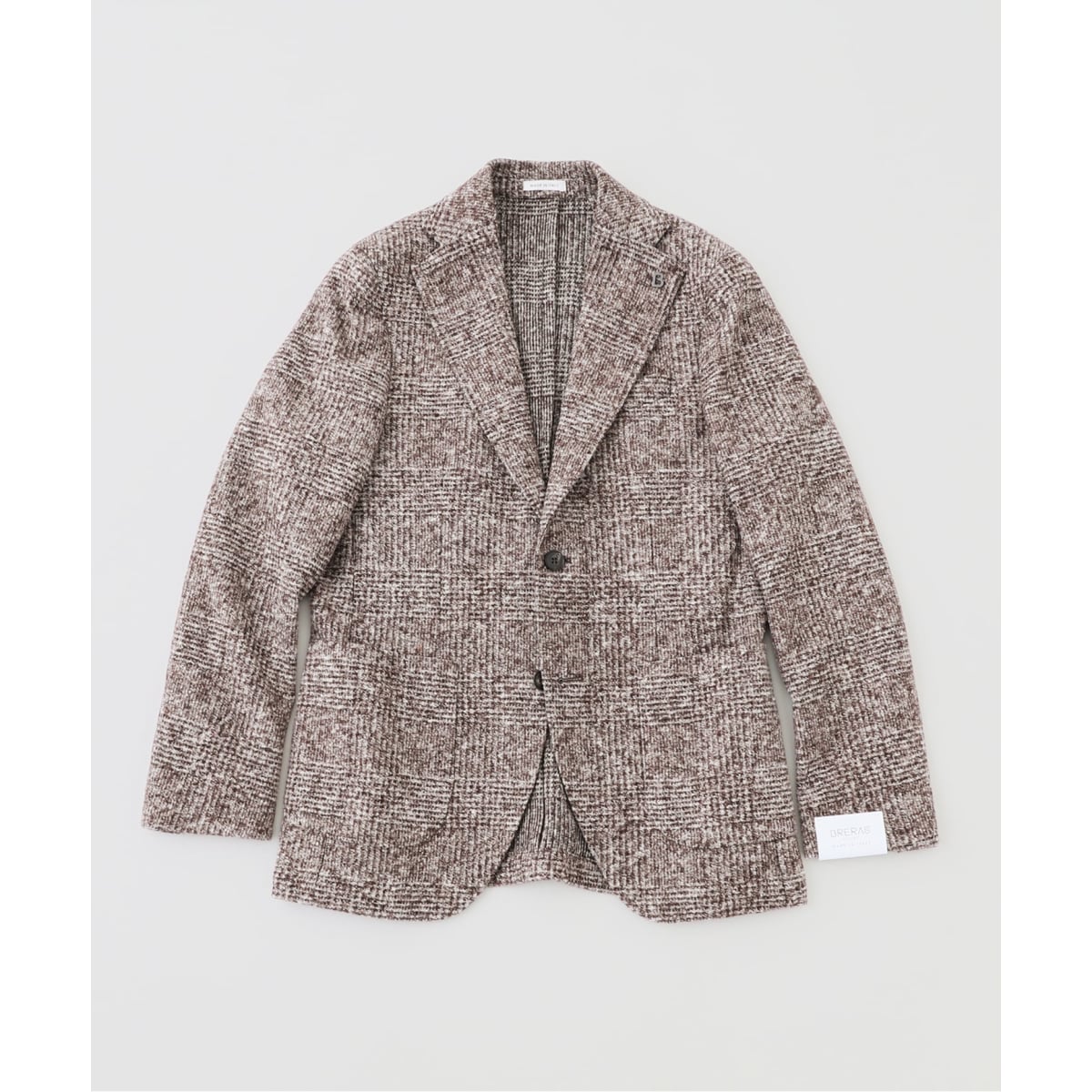[}C]BRERAS (uX) Jersey GlenPlaid WPbg/GfBtBXiEDIFICEj uE B