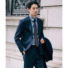 SUPER 120’s ウールサキソニー 2ボタン ジャケット【セットアップ着用可能】