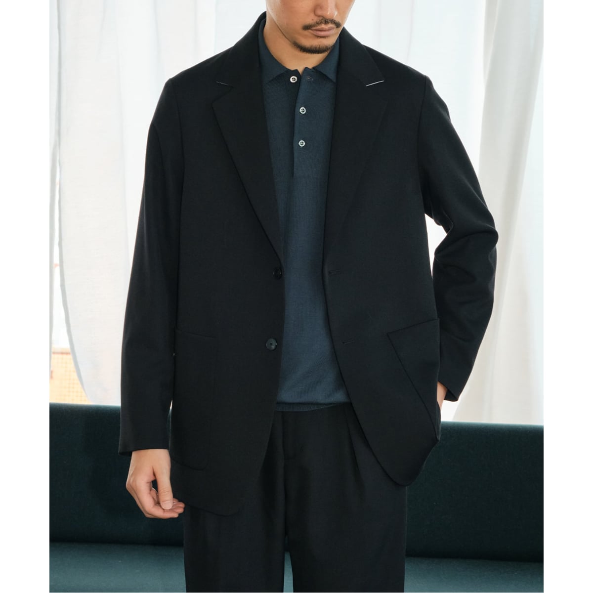 エディフィス【417 EDIFICE】ドライタッチトロ スペシャル セットアップ 追加》【ジャケット+パンツの2点セット】ドライタッチトロ