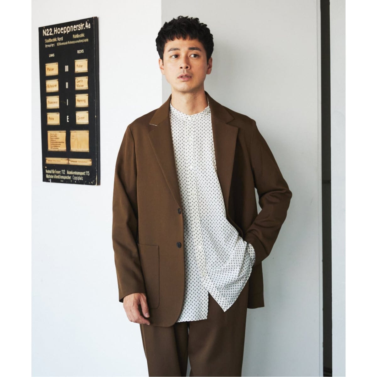 エディフィス【417 EDIFICE】ドライタッチトロ スペシャル セットアップ 追加》【ジャケット+パンツの2点セット】ドライタッチトロ