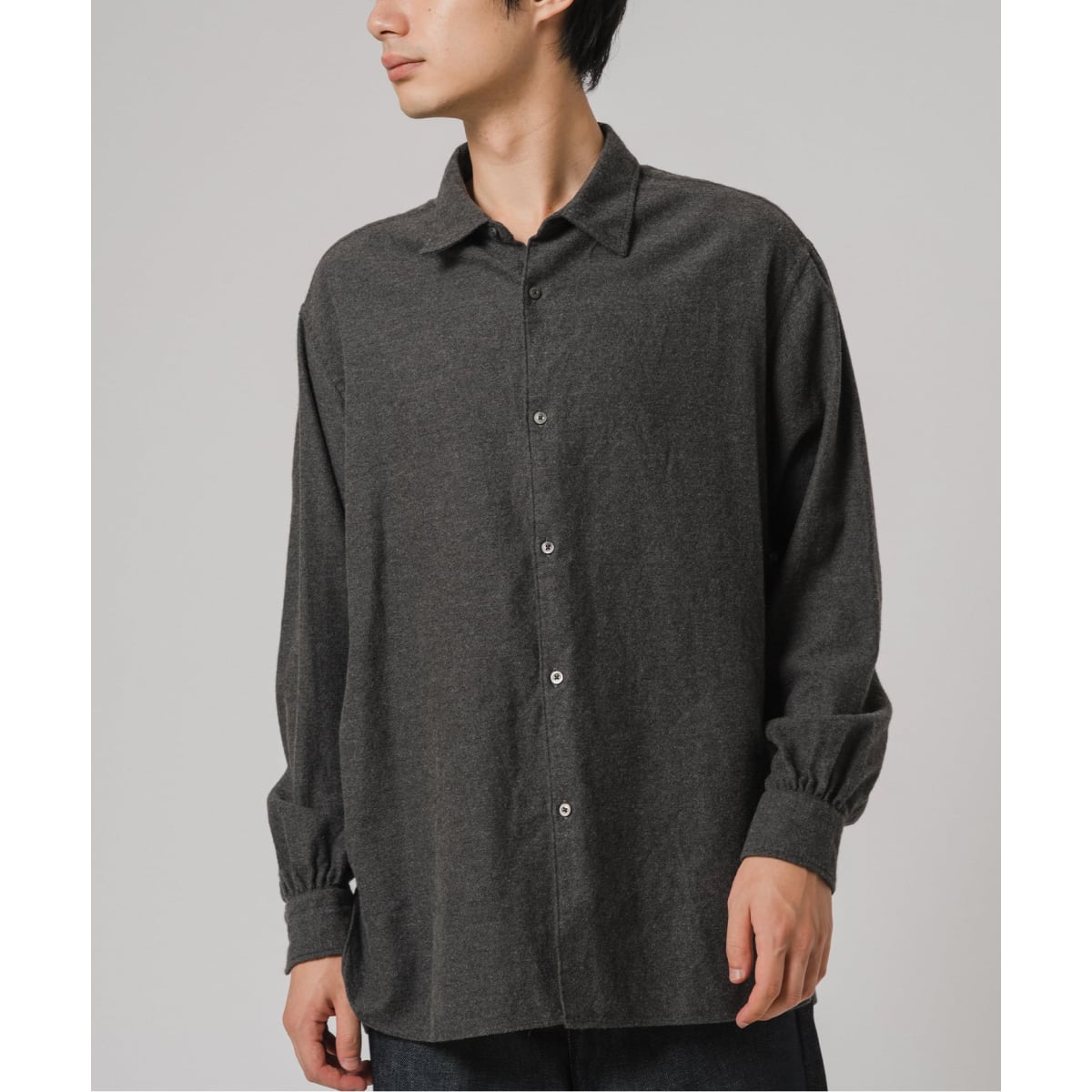 ETS.MATERIAUX シャンブレーシャツ サイズ3 ETS.MATERIAUX / マテリオ】シャンブレーシャツ | エディフィス