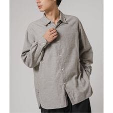 ETS.MATERIAUX(マテリオ) ネル フレンチ ワーク シャツ