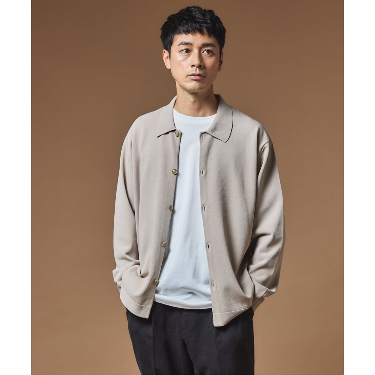 【 TOKI / トーキ 】 別注 スウェット スナップ カーディガン TOKI / トーキ】別注 スウェット スナップ カーディガン