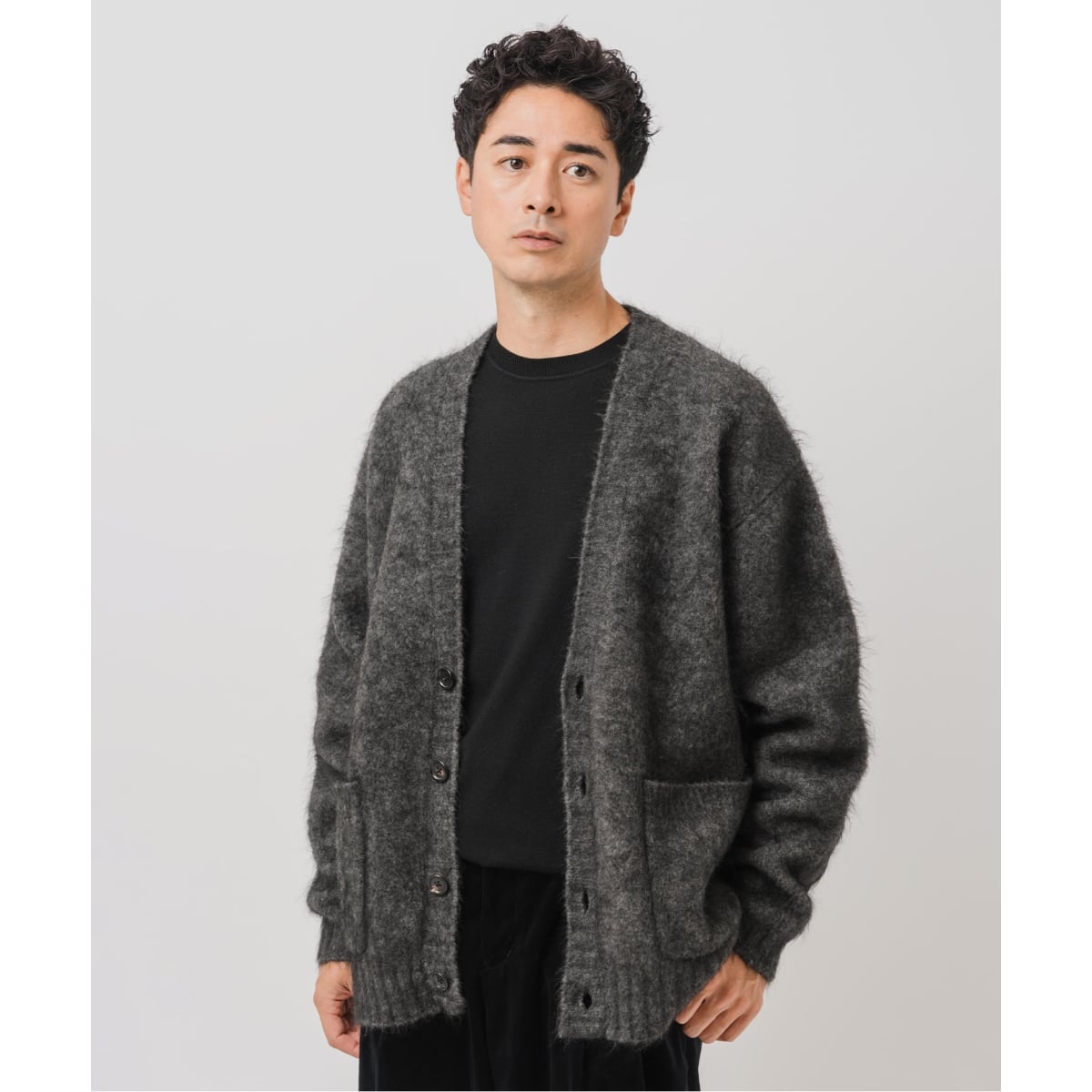 avancer / アボンシェル】ショールカラー カーディガン | エディフィス