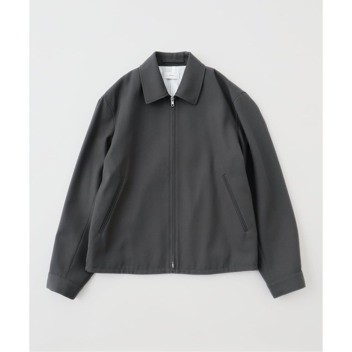 GABRIELA COLL GARMENTS】WOOL ZIPPER JACKET S14-261