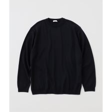 ATON (エイトン) WOOSTED WOOL CREWNECK SWEATER