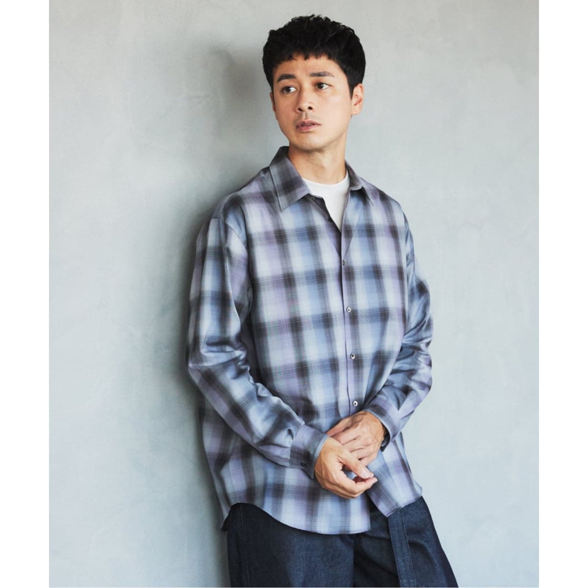 EDIFICE LA BOUCLE 21AW ファインウールスキッパーシャツ EDIFICE LA BOUCLE 21AW ファインウールスキッパーシャツ - メルカリ