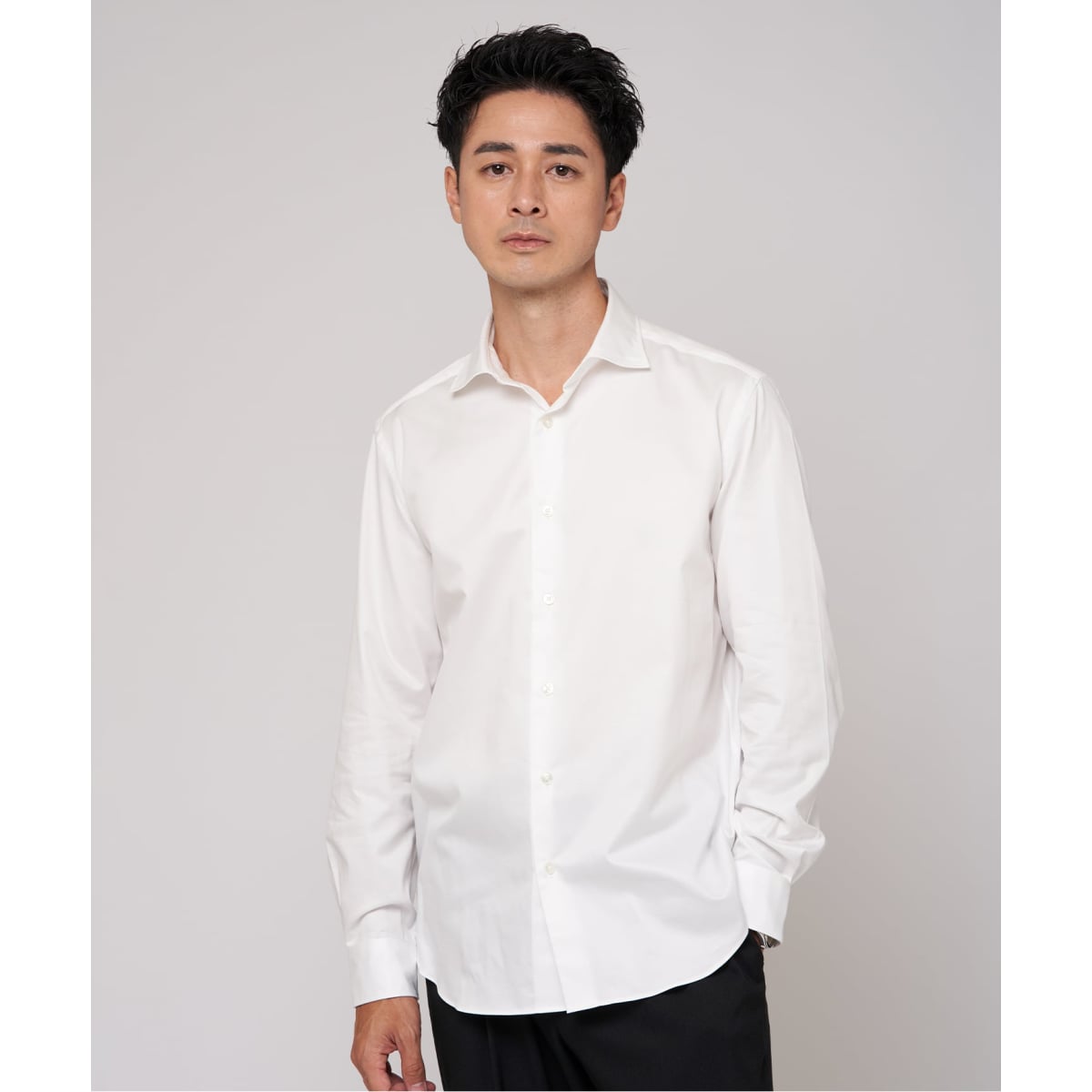 E.FINX コードレーン オープン シャツ | エディフィス(EDIFICE