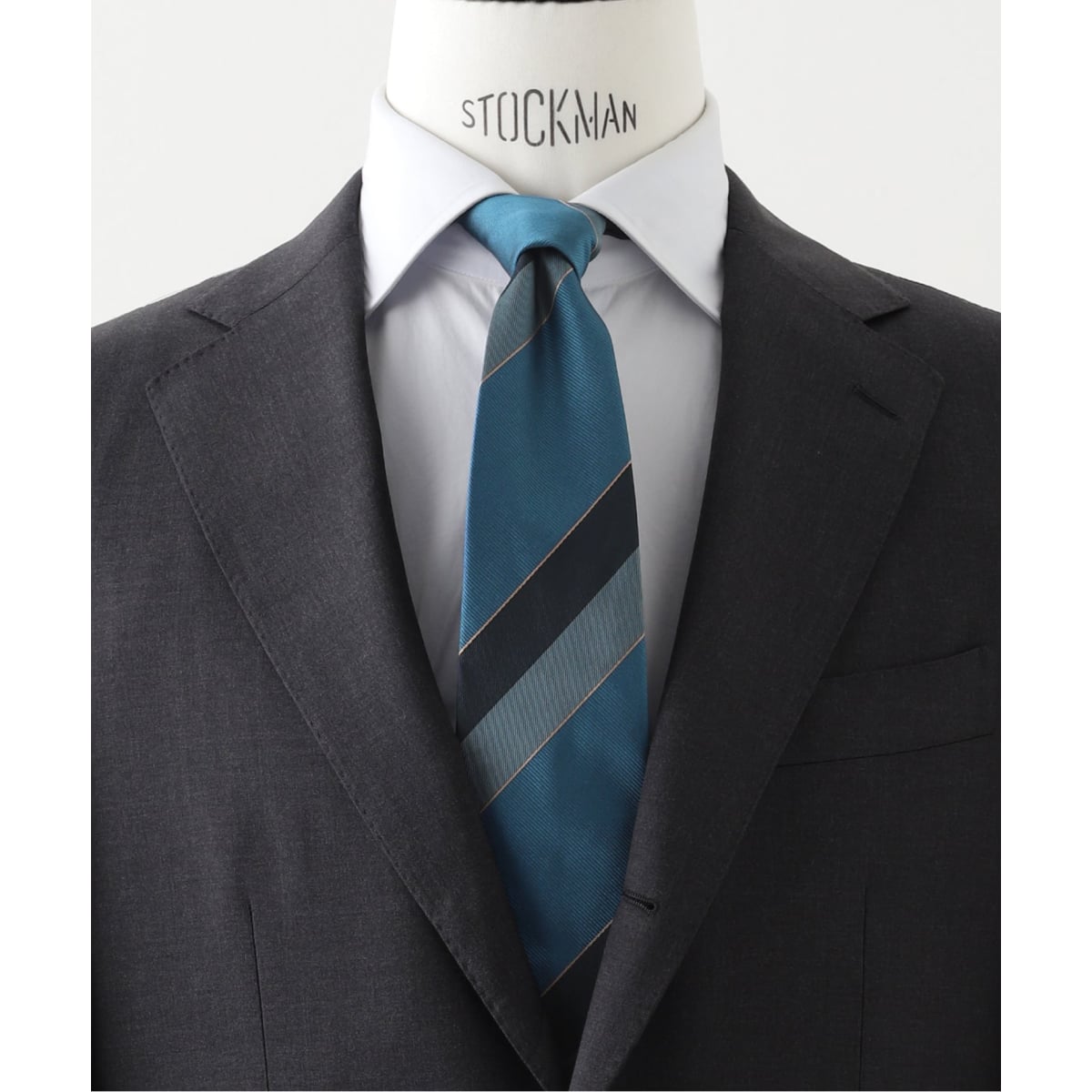 Holliday & Brown / ホリデー & ブラウン】S/Li ジグザグプリントタイ