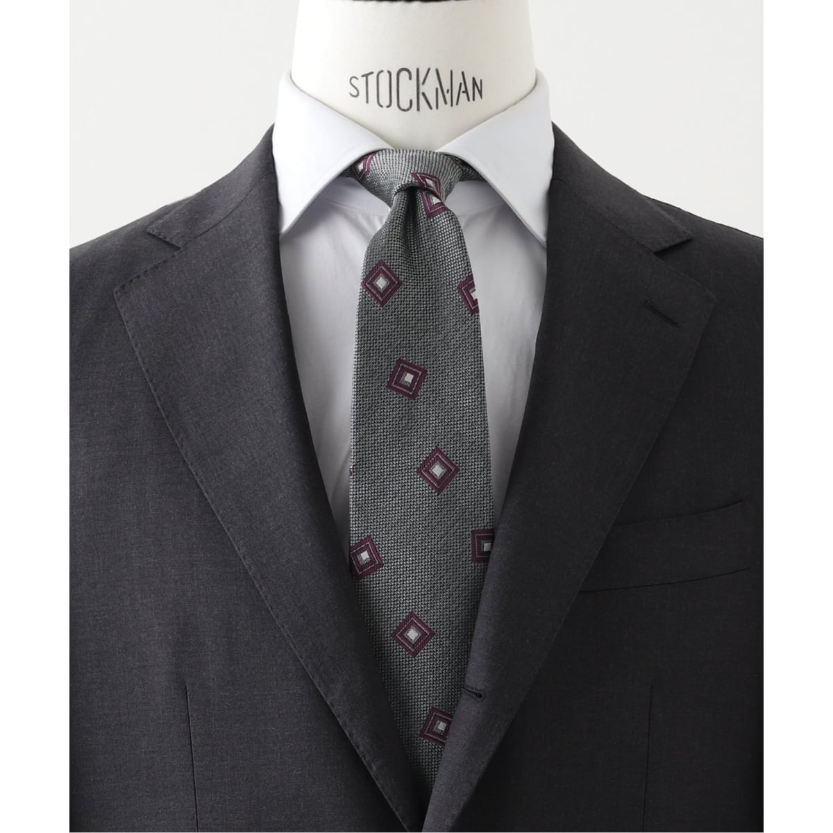 FRANCO BASSI(フランコ バッシ) オルタネイトストライプタイ U24IE21