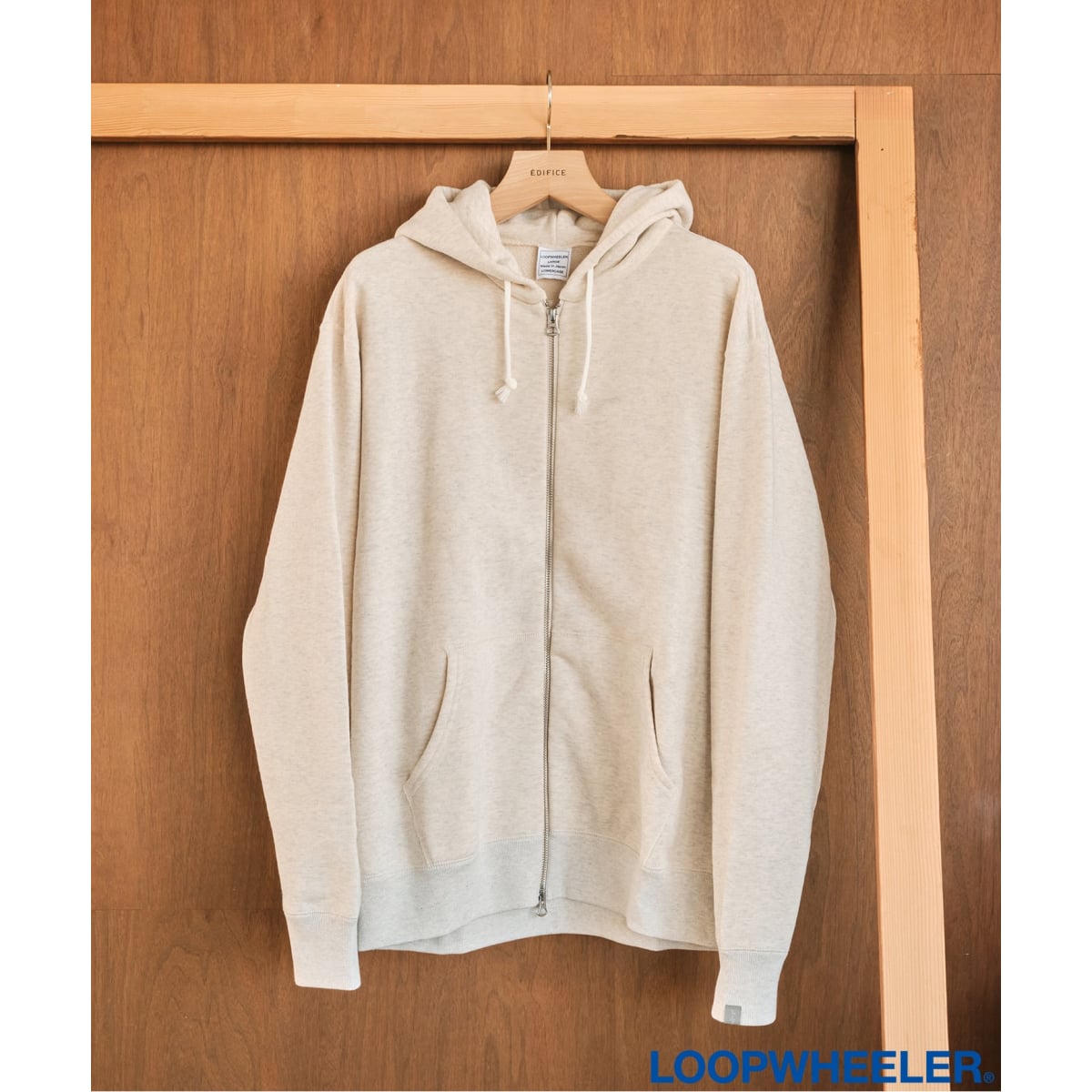 ERL／イーアールエル／SWIRL FLEECE HOODIE JERSY／パーカー