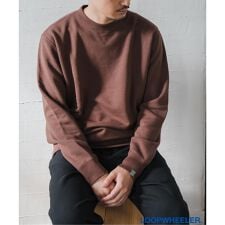 LOOPWHEELER for LOWERCASE ライトツリウラケ ルーズフィットスウェット